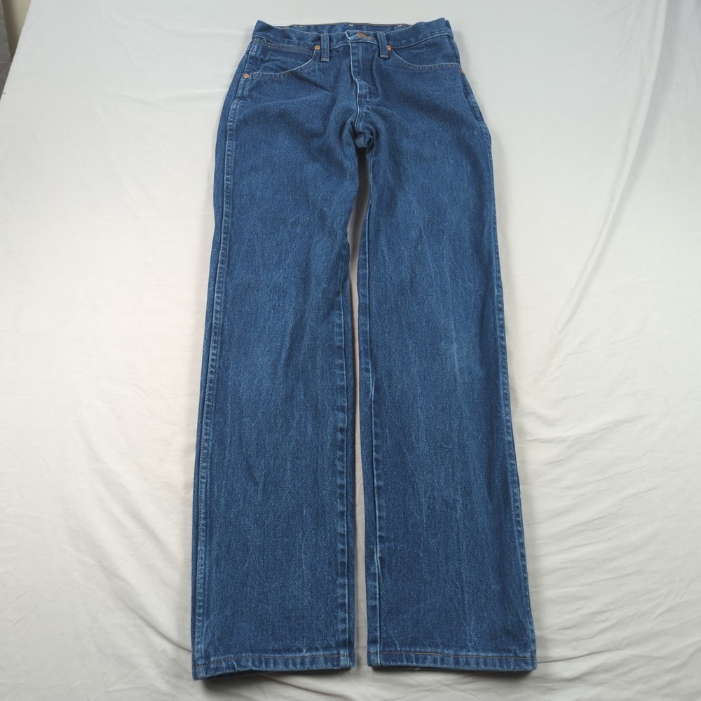 Wrangler Jeans Mens 29x32 Blue Western Cowboy Cut 13MWZ Rancher Rodeo